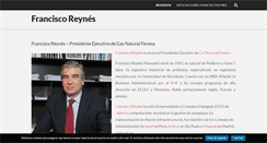 Desktop Screenshot of franciscoreynes.com